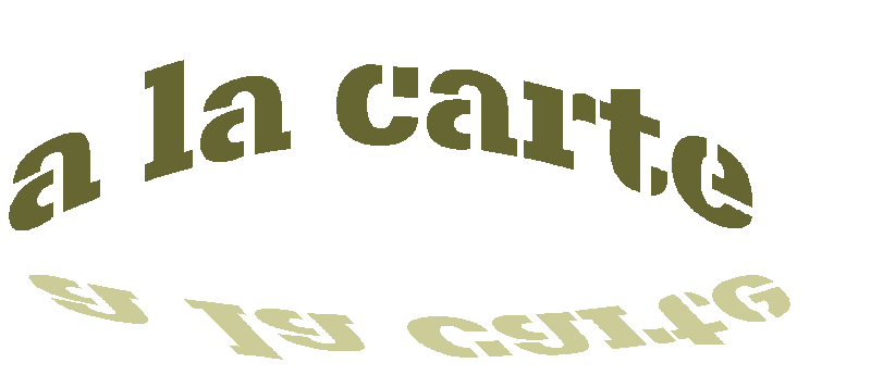 a la carte